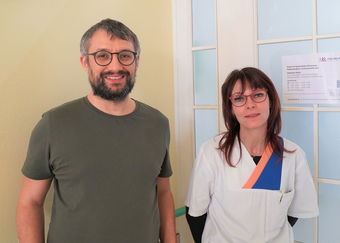 Portrait von Sebastian Reuter und Anja Elger