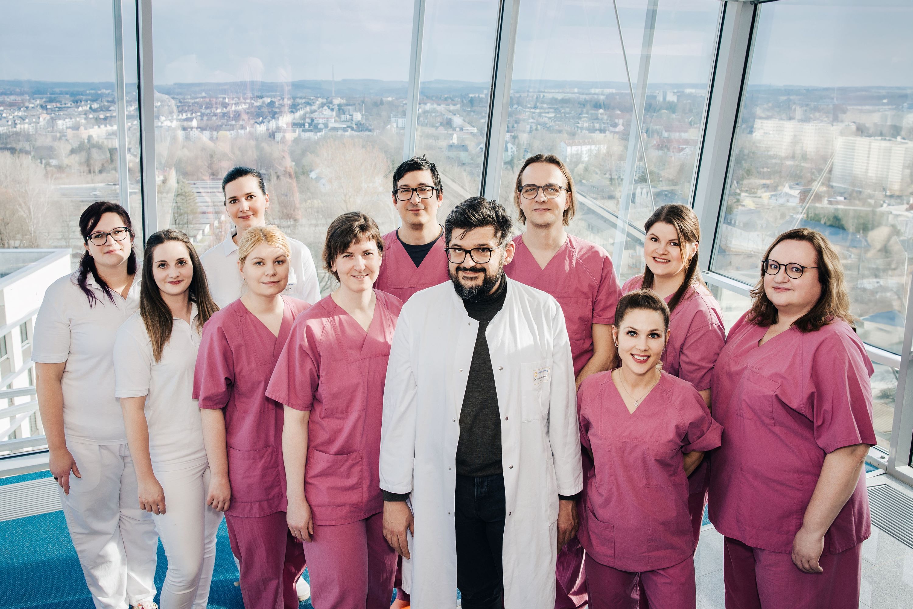 Team der gastroenterologischen Praxis